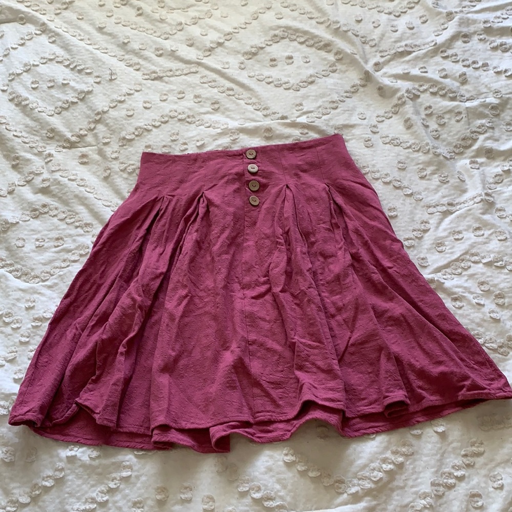 Pink Jessy B skirt. No size tag.